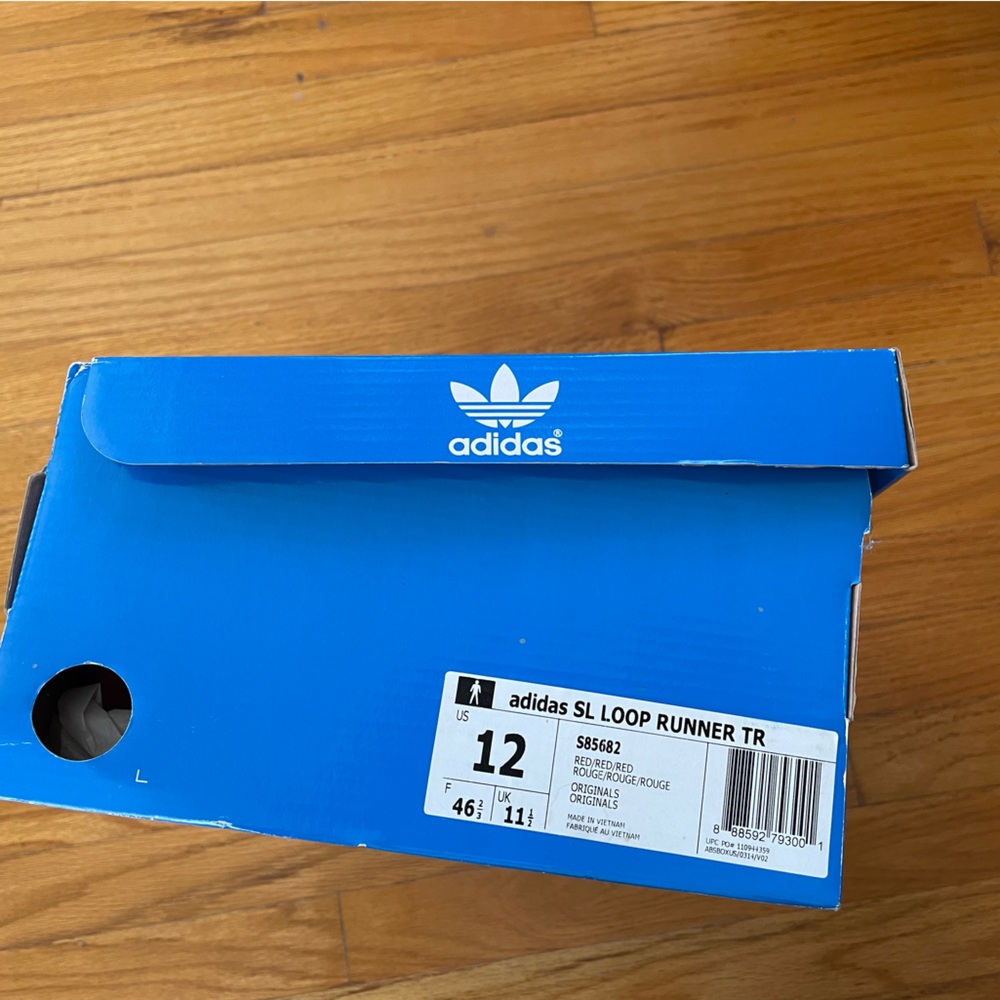 Adidas Sl Loop Runner Tr Red Size 12 - image 7